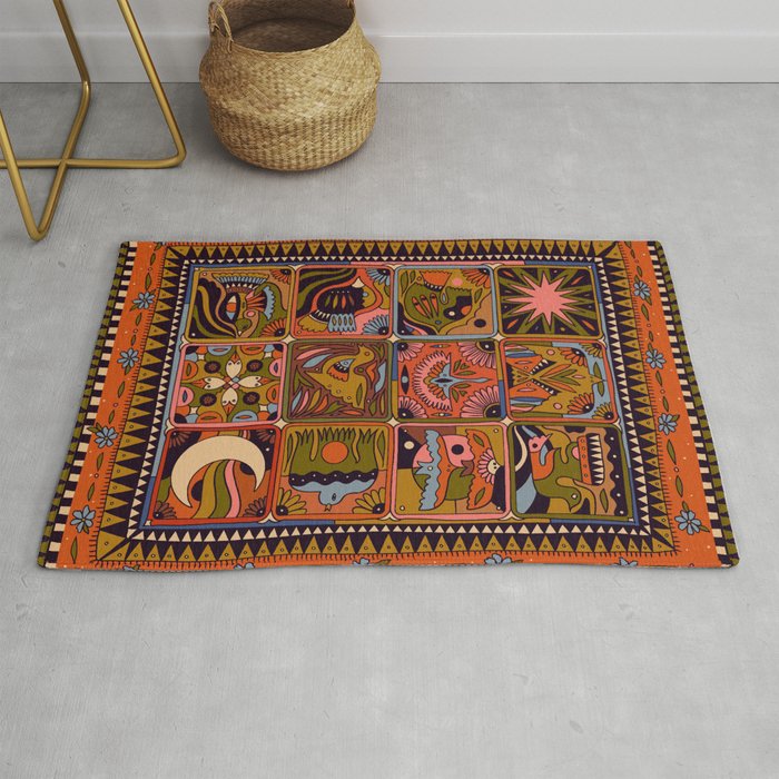 Flock Rug Gallery Image 1