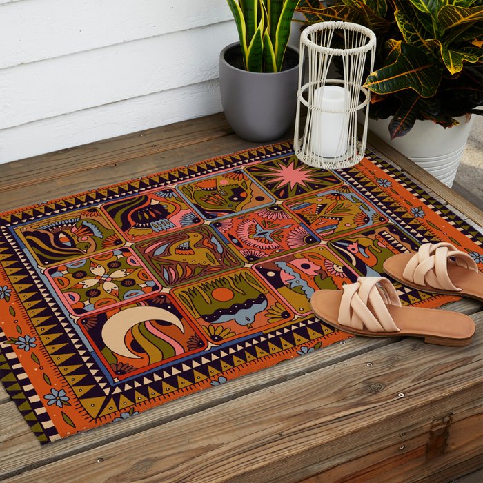 Flock Outdoor Rug Gallery Image 2