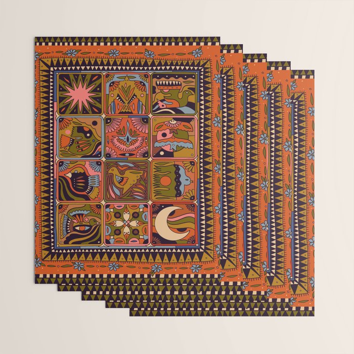 Flock Wrapping Paper Gallery Image 3