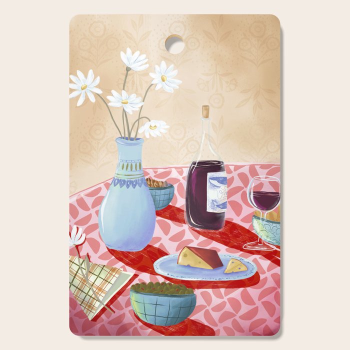 Dinner Still Life Cutting Board Gallery Image 1