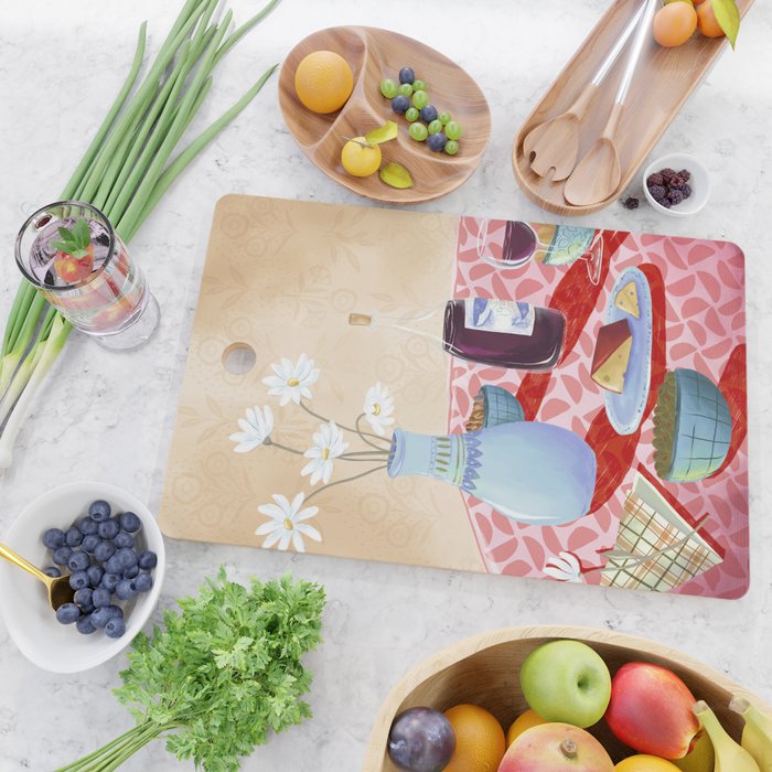 Dinner Still Life Cutting Board Gallery Image 2