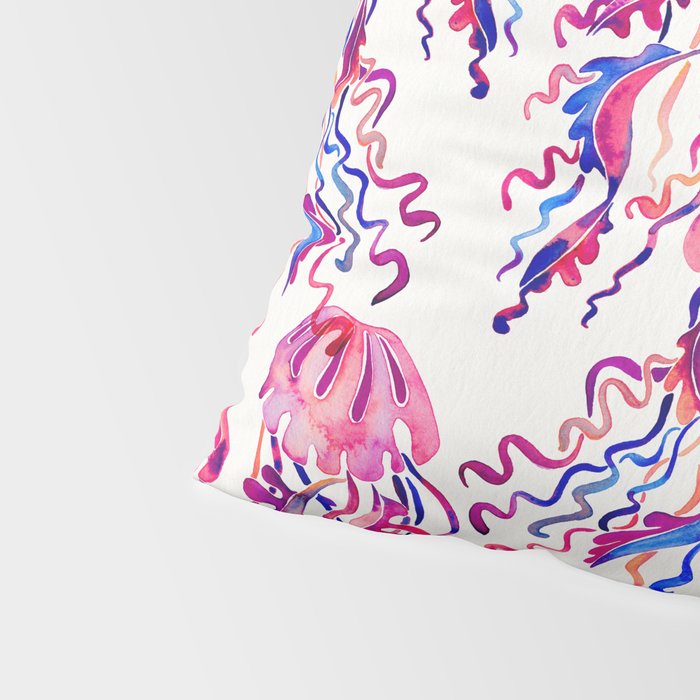 Jellyfish - Magenta Palette Pillow Sham Gallery Image 4
