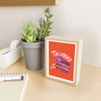 Taurus Birthday Cake in Burnt Orange Mini Art Print Gallery Image 2