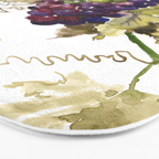 Grapes, California Vineyard Wine Lover design Bath Mat Gallery Image 3