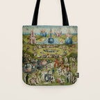 The Garden of Earthly Delights - Hieronymus Bosch Tote Bag Gallery Image 1