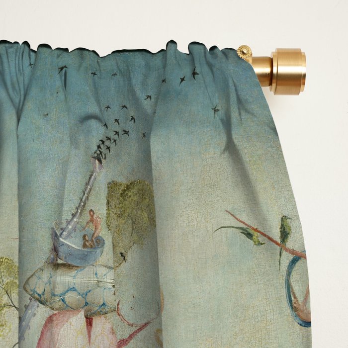 The Garden of Earthly Delights - Hieronymus Bosch Window Curtain Gallery Image 2