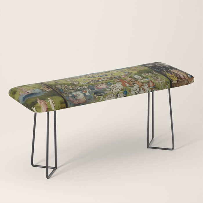 The Garden of Earthly Delights - Hieronymus Bosch Bench Gallery Image 1