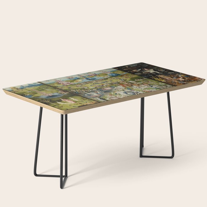 The Garden of Earthly Delights - Hieronymus Bosch Coffee Table Gallery Image 1