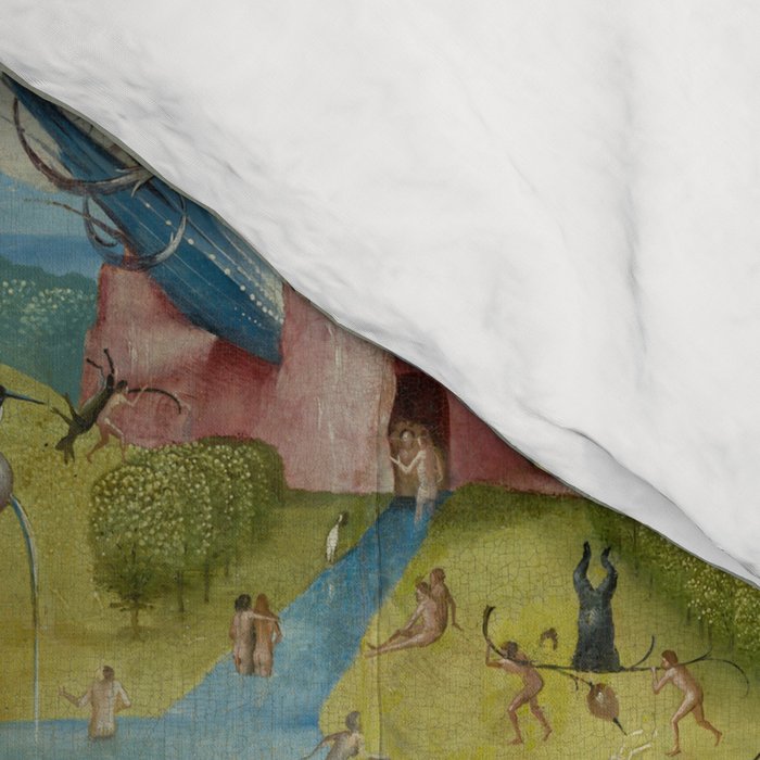 The Garden of Earthly Delights - Hieronymus Bosch Comforter Gallery Image 4