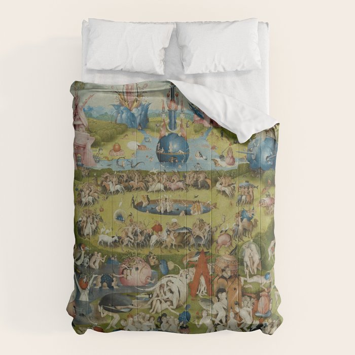 The Garden of Earthly Delights - Hieronymus Bosch Comforter Gallery Image 1