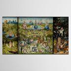 The Garden of Earthly Delights - Hieronymus Bosch Tablecloth Gallery Image 2