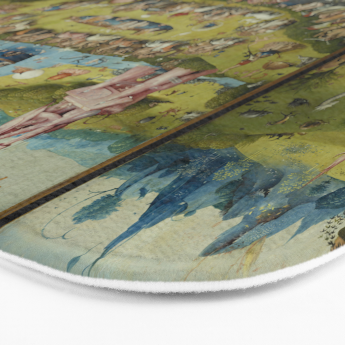 The Garden of Earthly Delights - Hieronymus Bosch Bath Mat Gallery Image 3