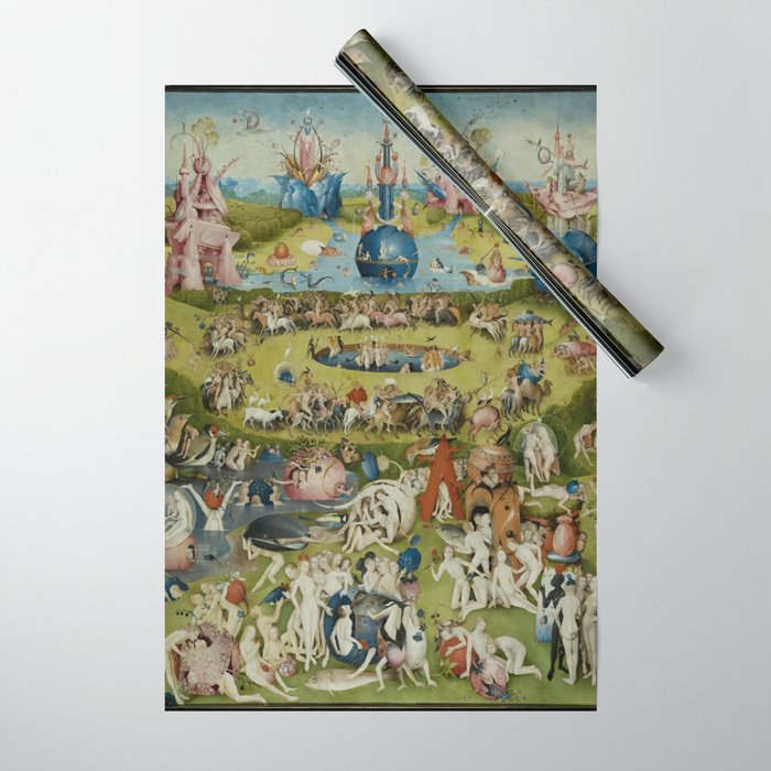 The Garden of Earthly Delights - Hieronymus Bosch Wrapping Paper Gallery Image 1
