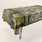 The Garden of Earthly Delights - Hieronymus Bosch Tablecloth Gallery Image 1