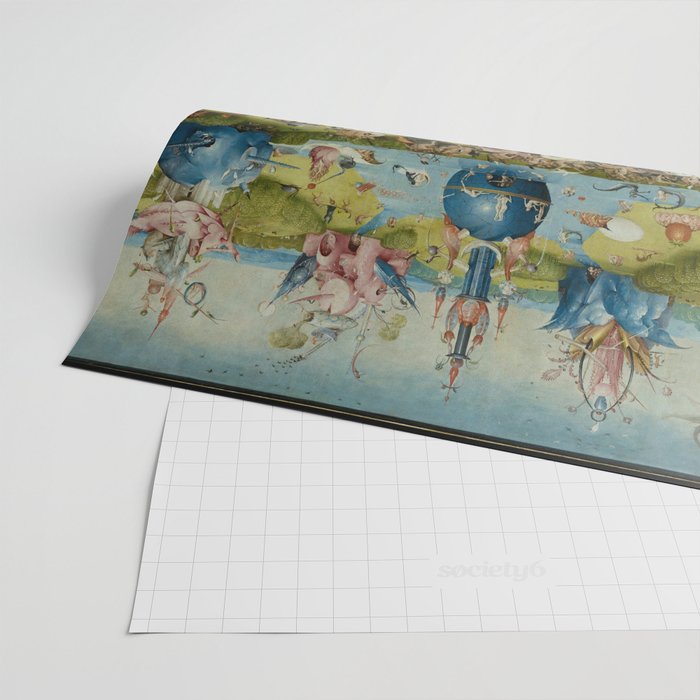 The Garden of Earthly Delights - Hieronymus Bosch Wrapping Paper Gallery Image 2