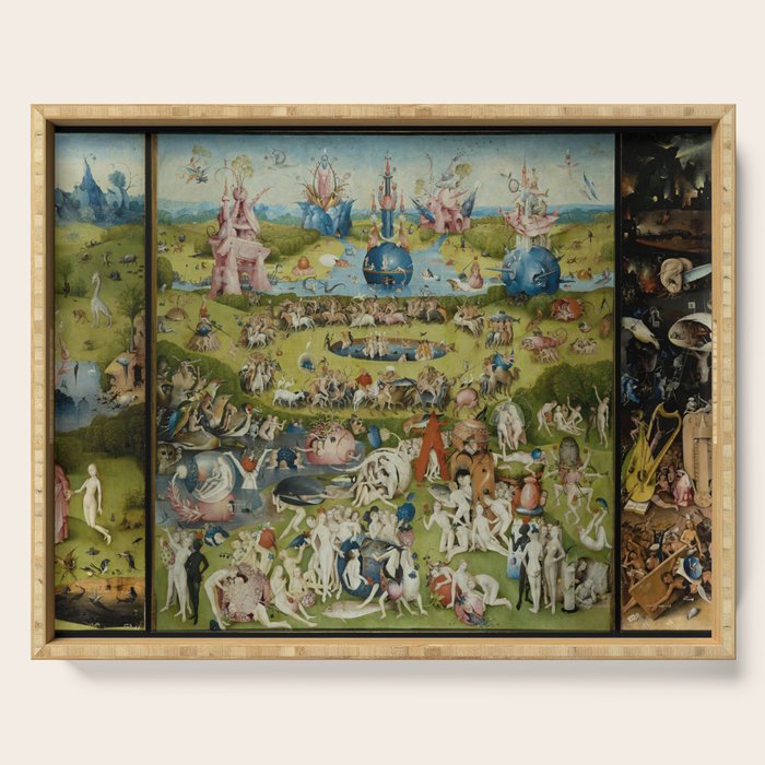 The Garden of Earthly Delights - Hieronymus Bosch Serving Tray Gallery Image 1