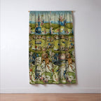 The Garden of Earthly Delights - Hieronymus Bosch Window Curtain Gallery Image 3