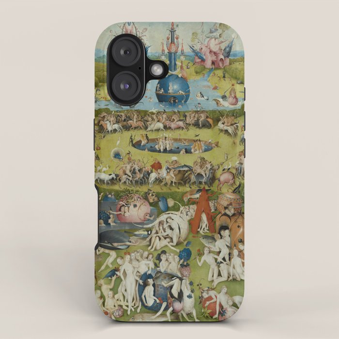 The Garden of Earthly Delights - Hieronymus Bosch iPhone Case Gallery Image 1