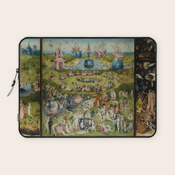 The Garden of Earthly Delights - Hieronymus Bosch Laptop Sleeve Gallery Image 1