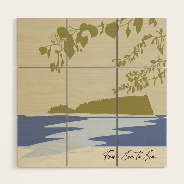 location sea to sea canada Wood Wall Art Gallery Image 1