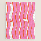 Favorite Word: Peach Wavy Edition Jigsaw Puzzle Gallery Image 1