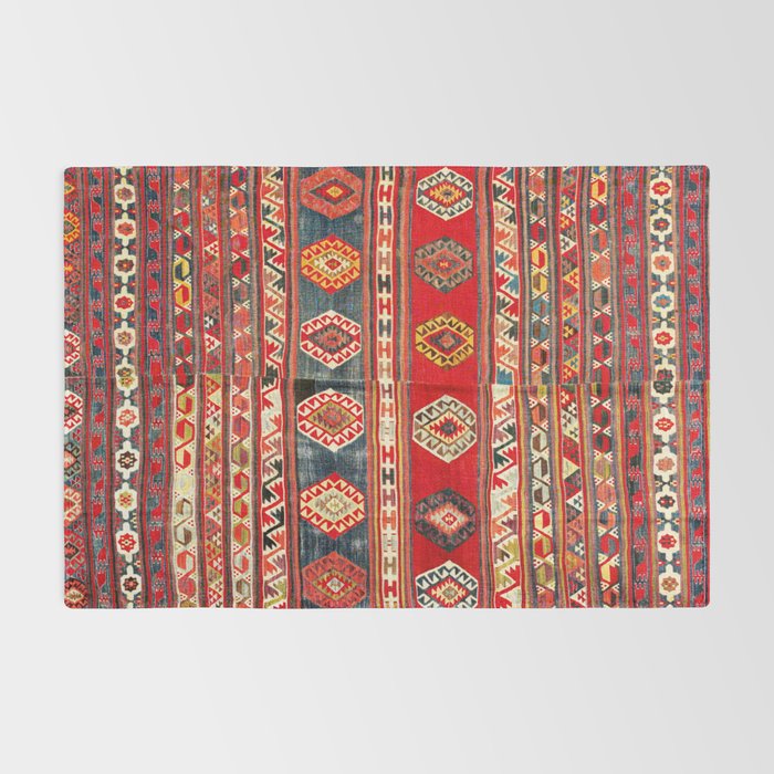 West Anatolian  Antique Turkish Kilim Print Rug Gallery Image 2