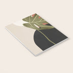 Tropical Leaf- Abstract Art 7 Notebook Gallery Image 3