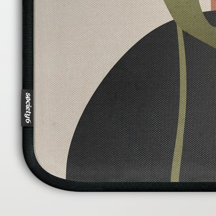 Tropical Leaf- Abstract Art 7 Laptop Sleeve Gallery Image 3