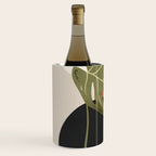 Tropical Leaf- Abstract Art 7 Wine Chiller Gallery Image 2