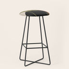 Tropical Leaf- Abstract Art 7 Stool Gallery Image 1
