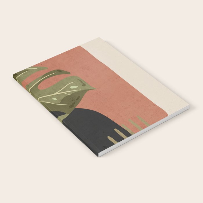 Tropical Leaf- Abstract Art 7 Notebook Gallery Image 2