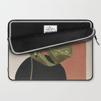 Tropical Leaf- Abstract Art 7 Laptop Sleeve Gallery Image 2