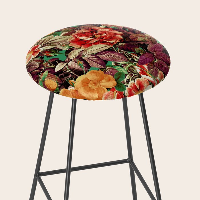 Vintage Exotic Forest Stool Gallery Image 2