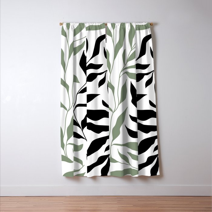 Simplistic Nature Window Curtain Gallery Image 3