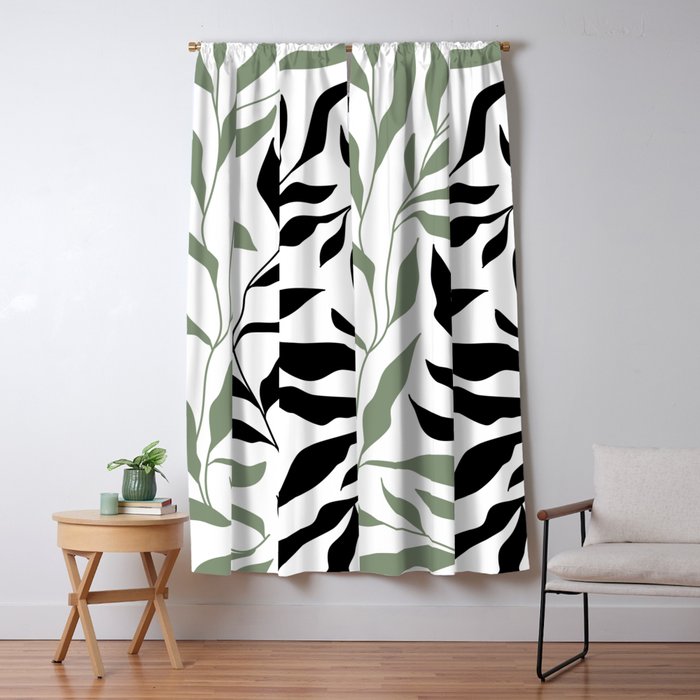 Simplistic Nature Window Curtain Gallery Image 5