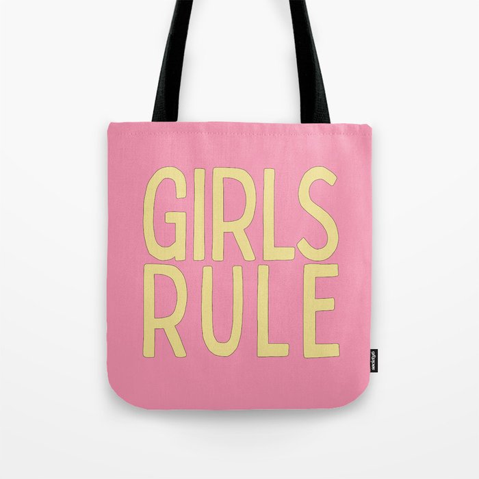 Girls Rule Tote Bag Gallery Image 1