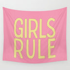 Girls Rule Wall Tapestry Gallery Image 4