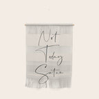 Not Today Satan Wall Hanging Gallery Image 1