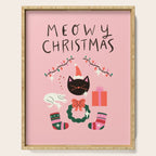 Meowy Christmas Serving Tray Gallery Image 1