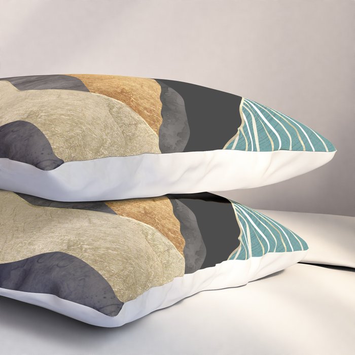 Metallic Daybreak Pillow Sham Gallery Image 3