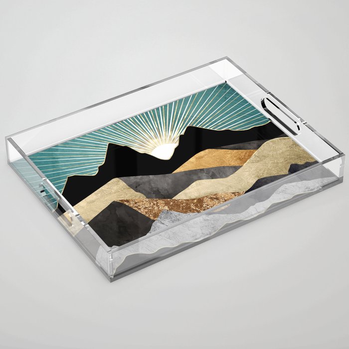 Metallic Daybreak Acrylic Tray Gallery Image 1
