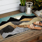 Metallic Daybreak Outdoor Rug Gallery Image 2