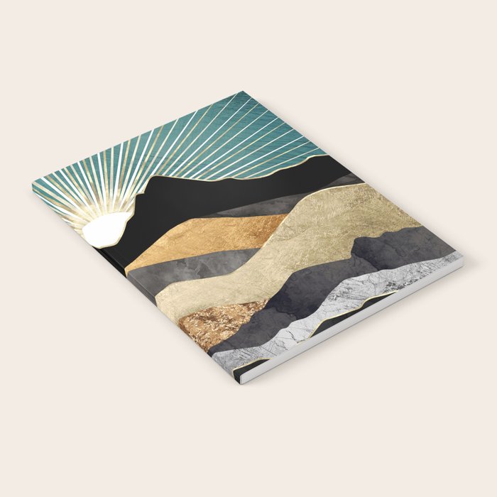 Metallic Daybreak Notebook Gallery Image 2