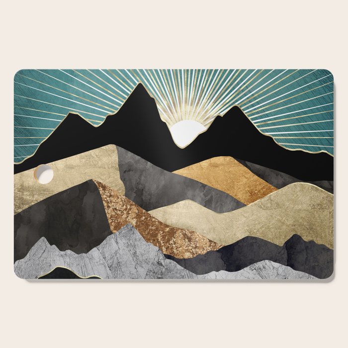 Metallic Daybreak Cutting Board Gallery Image 1