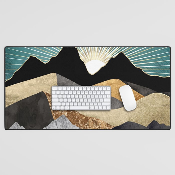 Metallic Daybreak Desk Mat Gallery Image 1
