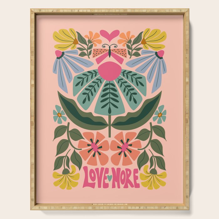 LOVE MORE  Serving Tray Gallery Image 1