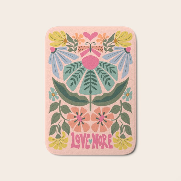 LOVE MORE  Bath Mat Gallery Image 1