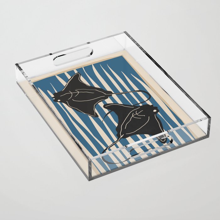 Stingrays 6 Acrylic Tray Gallery Image 1