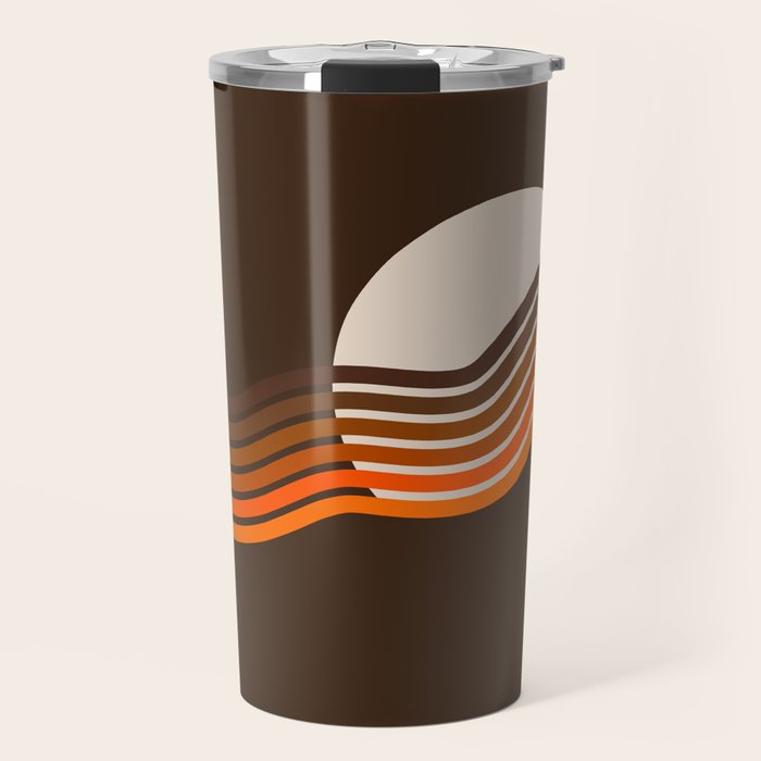 Sundown Stripes Travel Mug Gallery Image 1