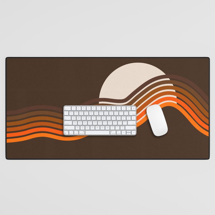 Sundown Stripes Desk Mat Gallery Image 1